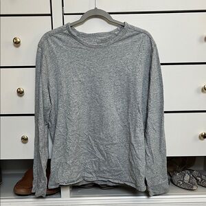 J Crew Gray Long Sleeve Men's Shirt
